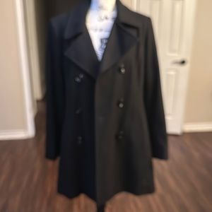 Anne Klein wool dress coat